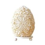 Boho Kagyló Lámpa - Vegyes, ováis - 15cm