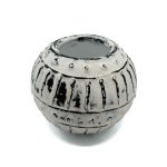 Görög Kerek Virágcserép - Krémszínű 10cm