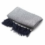 Boho Ágytakaró - Cikcakkos