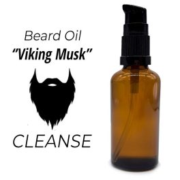 50ml Szakállolaj -  Viking Pézsma - címke nélkül