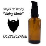 50ml Szakállolaj -  Viking Pézsma - címke nélkül