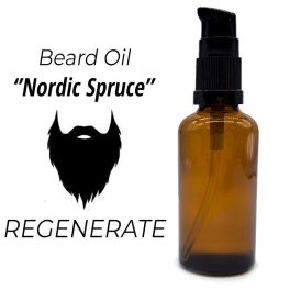50ml Szakállolaj - Északi Fenyő - címke nélkül