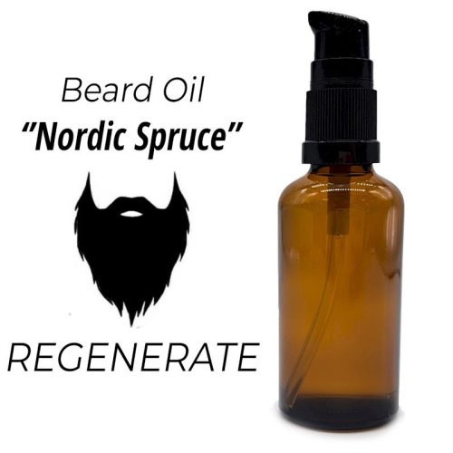 50ml Szakállolaj - Északi Fenyő - címke nélkül