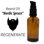 50ml Szakállolaj - Északi Fenyő - címke nélkül