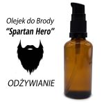 50ml Szakállolaj - Spártai Hős - címke nélkül