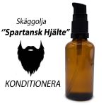 50ml Szakállolaj - Spártai Hős - címke nélkül
