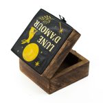 Kicsi Színes Bevonatú Fa Doboz  - Lune d'amore