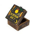 Kicsi Színes Bevonatú Fa Doboz  - I am magical