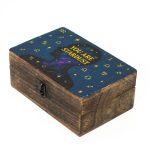 Közepes Színes Bevonatú Fa Doboz  - You are stardust