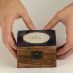 Kicsi Színes Bevonatú Fa Doboz -  Libra