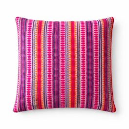 Klasszikus párnahuzat - Neon csíkok - 45×45 cm