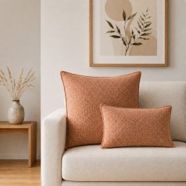Klasszikus párnahuzat - Burgundi - 60×60 cm