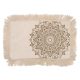 Lótusz Mandala Párnahuzat - 30x50cm - bronz
