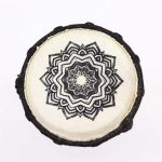 Kézműves djembe dob - 15cm