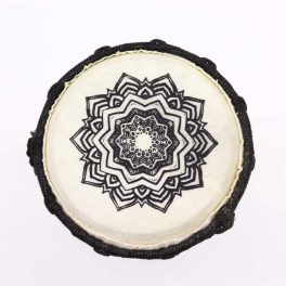 Kézműves djembe dob - 15cm