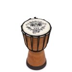 Kézműves djembe dob - 20cm