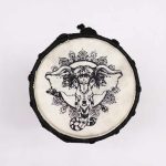 Kézműves djembe dob - 20cm