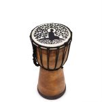 Kézműves djembe dob - 25cm