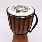 Kézműves djembe dob - 30cm