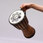 Kézműves djembe dob - 30cm