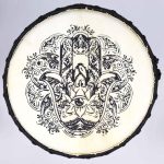 Kézműves djembe dob - 50cm