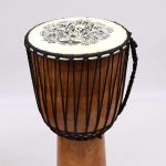 Kézműves djembe dob - 50cm