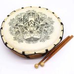 Hamsa sámán dob ütőkkel - 30cm