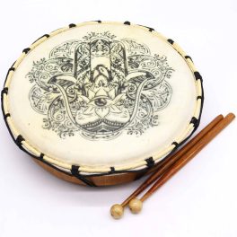 Hamsa sámán dob ütőkkel - 30cm