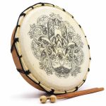 Hamsa sámán dob ütőkkel - 30cm