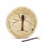 A sólyom szelleme - sámán dob és ütő - hangolható- 40cm