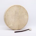 A medve szelleme - sámán dob és ütő - hangolható- 40cm