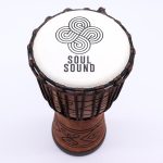 Közepes pro djembe dob - Soul sound - 40cm (18cm átmérő)