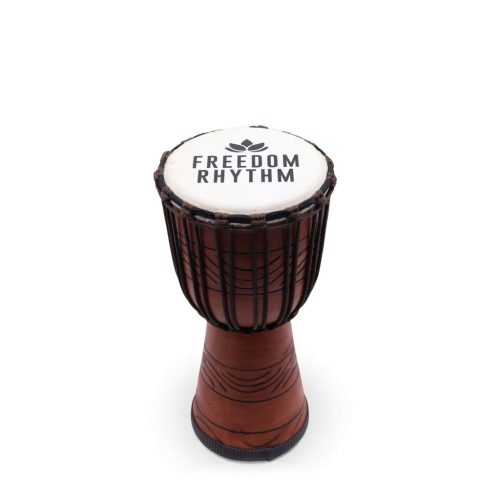 Közepes pro djembe dob -Freedom rhythm - 40cm (18cm átmérő)