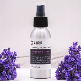   100ml Aeroszolos Illóolaj Szobaparfüm - Levendula és Édeskömény