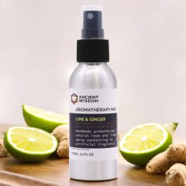   100ml Aeroszolos Illóolaj Szobaparfüm - Citrom és Gyömbér