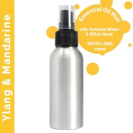  100ml Aeroszolos Illóolaj Szobaparfüm - Ylang Ylang és Mandarin - címke nélkül