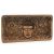 Hosszú Tálca 30x15x2.5cm - Buddha -Fekete Díszített