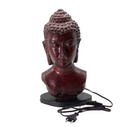   Buddha lámpa – repedezett hatás, láva– ovális talp - EU csatlakozó