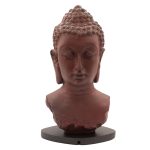 Buddha lámpa – repedezett hatás, láva– ovális talp