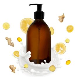   Gyömbér és Narancs Kéz és Testápoló 300ml - címke nélkül