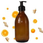 Gyömbér és Narancs Tusoló és Kézmosó Gél - címke nélkül 300ml