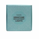 LED Fényfüzér Kristályokkal - Celesztit