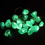 LED Fényfüzér Kristályokkal - Jade Kő