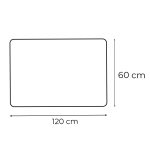 Ada 120 tükör led világítással