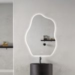 Wave 60 tükör led világítással