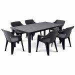 Elina 6+1 kerti bútor garnitúra szett