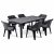 Elina 6+1 kerti bútor garnitúra szett