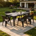 Elina 6+1 kerti bútor garnitúra szett