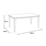 Elina 6+1 kerti bútor garnitúra szett