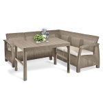 Corfu relax sarokgarnitúra lyon asztallal